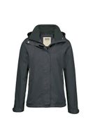 Hakro 262 Women's rain jacket Colorado - Anthracite - 3XL
