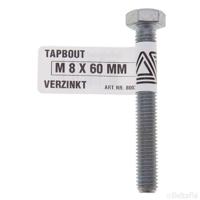 Tapbout m8x60mm - Deltafix