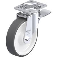 Blickle LH-POTH 200K-ST Zwenkwiel met rem Wieldiameter: 200 mm Draagvermogen (max.): 800 kg 1 stuk(s)