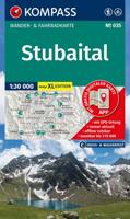 Wandelkaart - Fietskaart 418 XL Stubaital XL | Kompass