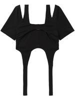 HELIOT EMIL haut Arid Harness à design superposé - Noir