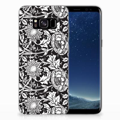 Samsung Galaxy S8 | TPU Case | Black Flowers Samsung Galaxy S8 | TPU Case | Black Flowers