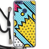 Pop Art #1: Huawei P Smart (2018) Transparant Hoesje met koord