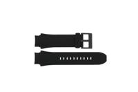 Horlogeband Armani Exchange AX1401 Rubber Zwart 19mm