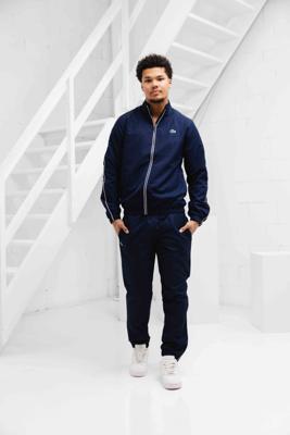 Lacoste Trainingspak Heren Donkerblauw - Maat S - Kleur: Donkerblauw | Soccerfanshop
