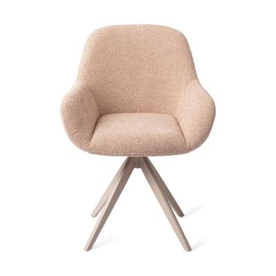 Jesper Home Kushi eetkamerstoel Flax Relax turn beige