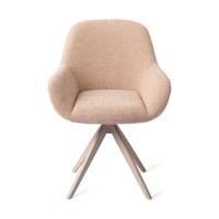 Jesper Home Kushi eetkamerstoel Flax Relax turn beige