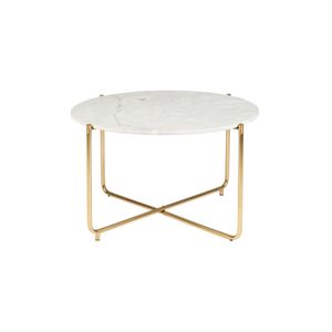 ZILT Salontafel 'Timpa' 70cm, wit marmer