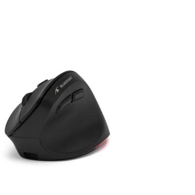 Ergonomische verticale muis - BLUESTORK - M-WL-ERGO-LUMI - Draadloos + Bluetooth oplaadbaar - Achtergrondverlichting