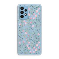 Sierlijke bloemen: Samsung Galaxy A52 Transparant Hoesje
