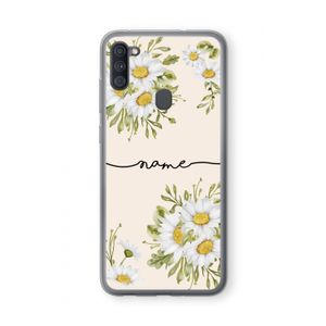 Daisies: Samsung Galaxy A11 Transparant Hoesje