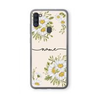 Daisies: Samsung Galaxy A11 Transparant Hoesje