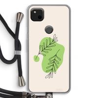 Beleaf in you: Pixel 4a Transparant Hoesje met koord