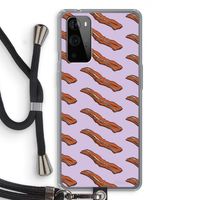 Bacon to my eggs #2: OnePlus 9 Pro Transparant Hoesje met koord