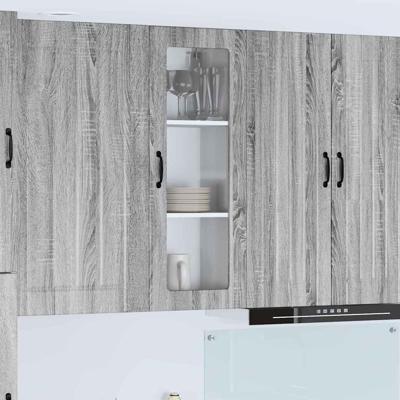 Keukenkast aan de muur met plank Grijs Sonoma 40 x 31 x 100 cm Keukenkast aan de muur met plank Grijs Sonoma 40 x 31 x 100 cm