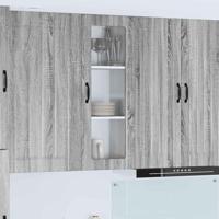 Keukenkast aan de muur met plank Grijs Sonoma 40 x 31 x 100 cm Keukenkast aan de muur met plank Grijs Sonoma 40 x 31 x 100 cm