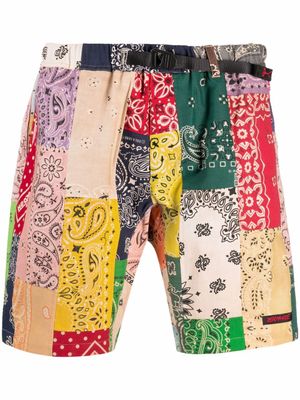 Readymade short à imprimé bandana - Tons neutres