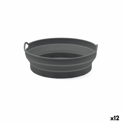 Opvouwbaar siliconen mandje voor airfryer Quid Naturalia 20 x 20 x 7 cm (12 Stuks)