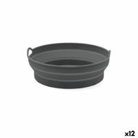 Opvouwbaar siliconen mandje voor airfryer Quid Naturalia 20 x 20 x 7 cm (12 Stuks)
