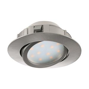 Eglo Led plafondspot Pineda Round 6w - 3000K - 8,4cm nikkel 95856