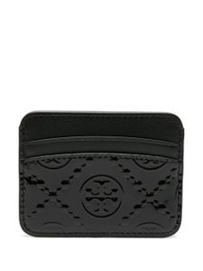 Tory Burch porte-carte à logo monogrammé - Noir