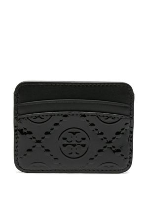 Tory Burch porte-carte à logo monogrammé - Noir