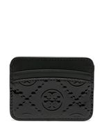 Tory Burch porte-carte à logo monogrammé - Noir - thumbnail