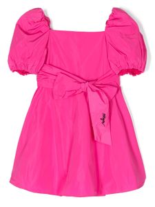 MSGM Kids robe à manches bouffantes - Rose