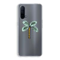 Palmboom: OnePlus Nord CE 5G Transparant Hoesje - thumbnail