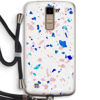 Terrazzo N°6: LG K10 (2016) Transparant Hoesje met koord
