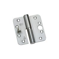 BSW veiligheids kogelstiftpaumelle - SKG*** afgerond - gezet - 89x89x3mm - v-rd bb 810 gv - draairichting 1