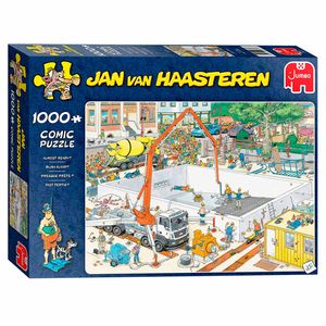 Jumbo Jan van haasteren legpuzzel - swimming pool, 1000st.