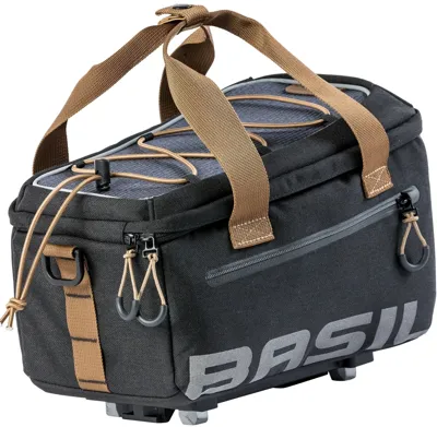 Bagagedragertas / schoudertas Basil Miles MIK Trunkbag - 7 Liter - Black Slate