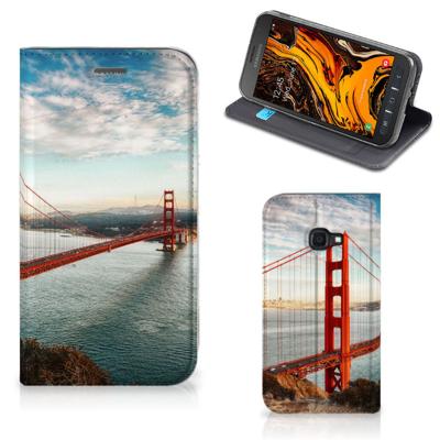 Samsung Galaxy Xcover 4s | Book Cover | Golden Gate Bridge