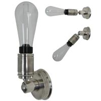 Muurlamp Milton Antiek Zilver