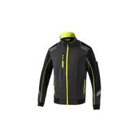 Heren Sportjas Sparco Tech TW Geel Grijs - Maat: M