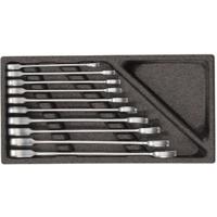 Gedore RED 3301702 R22150003 Steek-ringratelsleutelset Sleutelbreedte (metrisch) 07 - 29 mm Gedore RED 3301702 R22150003 Steek-ringratelsleutelset Sleutelbreedte (metrisch) 07 - 29 mm