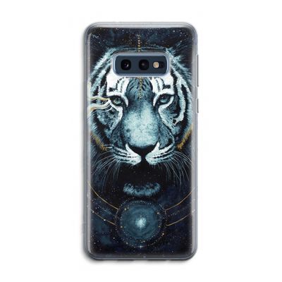Darkness Tiger: Samsung Galaxy S10e Transparant Hoesje