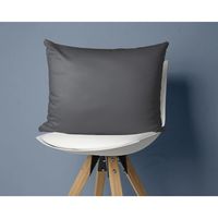 Primaviera Deluxe - Set van 2 Kussenslopen Katoen-Satijn - Antraciet - 60 x 70