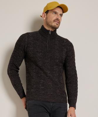 trui met kabeldesign trui met kabeldesign