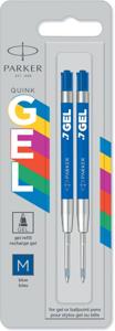 2 Gelpenvullingen Parker Quink economic blauw medium