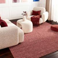 Vloerkleed Portobello Rechthoekig - Donkerroze 290x200cm - Polyester - Dekbed-Discounter.nl