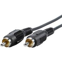 VALUE cinch-aansluitkabel simplex M / M, 5 m