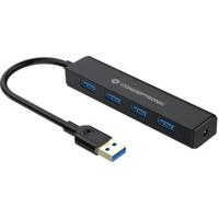 Conceptronic C4PUSB3 interface hub USB 3.2 Gen 1 (3.1 Gen 1) Type-A 5000 Mbit/s Zwart