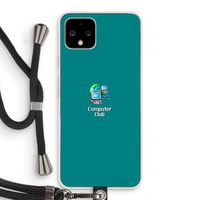 Win98: Pixel 4 Transparant Hoesje met koord