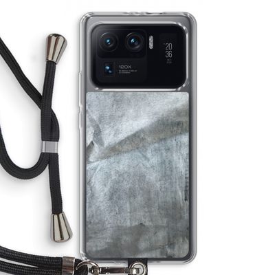 Grey Stone: Xiaomi Mi 11 Ultra Transparant Hoesje met koord