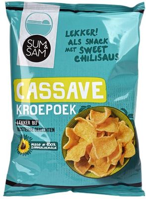 Kroepoek Cassave 60 g - Online Boodschappen bij Butlon - Voor 12 uur besteld, morgen bezorgd