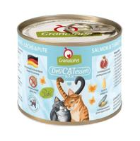 GRANATAPET DeliCATessen Salmon and turkey - nat kattenvoer - 200g