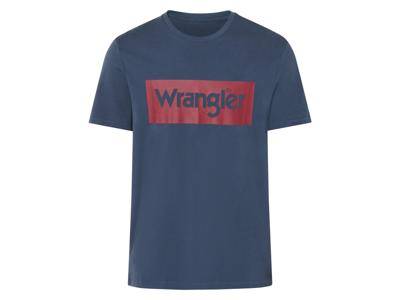 Wrangler Heren T-shirt (Navy, M)
