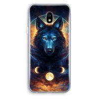 Wolf Dreamcatcher: Samsung Galaxy J3 (2017) Transparant Hoesje Wolf Dreamcatcher: Samsung Galaxy J3 (2017) Transparant Hoesje